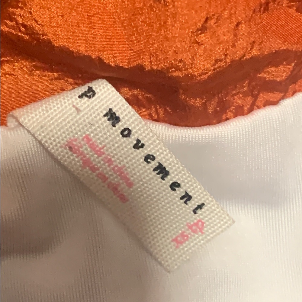 Free People Movement Way Home Orange Athletic Shorts Size XS - Picture 9 of 9